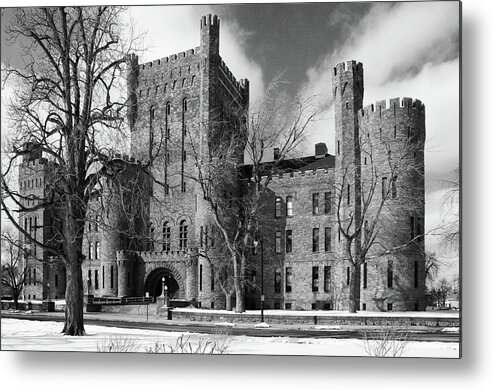 Armory Metal Print featuring the photograph Connecticut Street Armory 3997b by Guy Whiteley