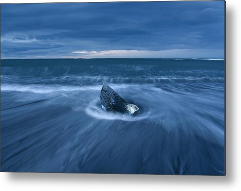 Iceland Metal Print featuring the photograph Cool Blue by Dustin LeFevre