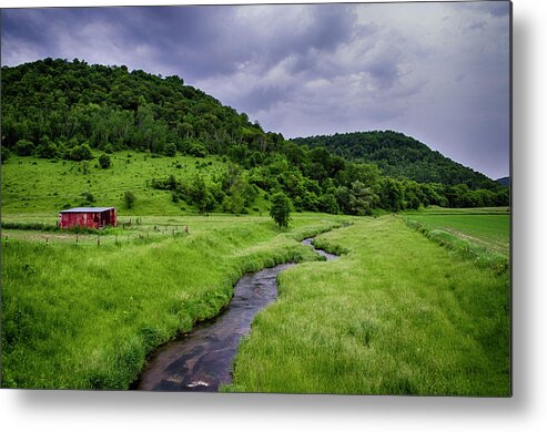  Metal Print featuring the photograph Coon Valley by Dan Hefle