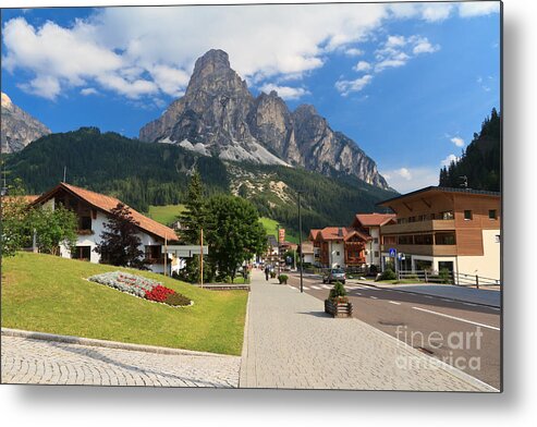 Alpine Metal Print featuring the photograph Corvara in Badia by Antonio Scarpi