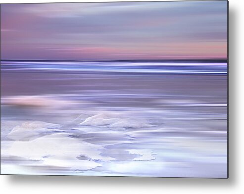 Evie Metal Print featuring the photograph Cotton Candy Beach by Evie Carrier