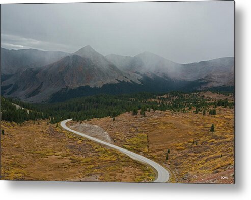 Colorado Metal Print featuring the photograph Cottonwood Pass #1 by Dana Sohr