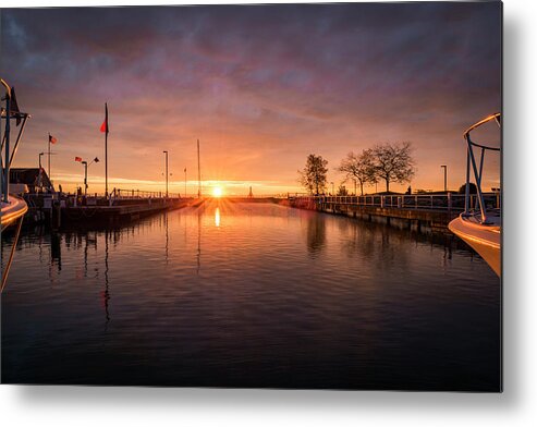 Boat Metal Print featuring the photograph Could Be Paradise by James Meyer