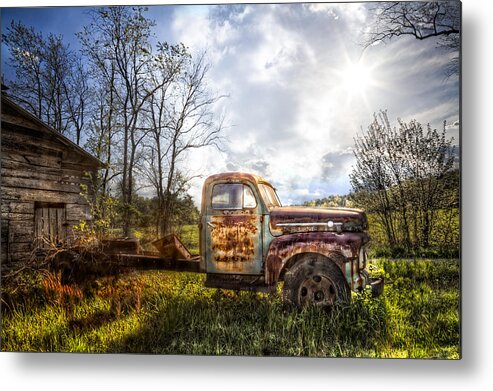 1940s Metal Print featuring the photograph Country Afternoon by Debra and Dave Vanderlaan