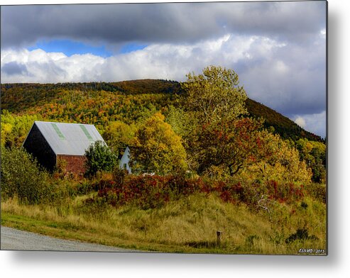 Nova Scotia Metal Print featuring the photograph Countryside in Mabou by Ken Morris