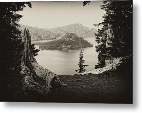 Crater Metal Print featuring the photograph Crater Lake by Hugh Smith