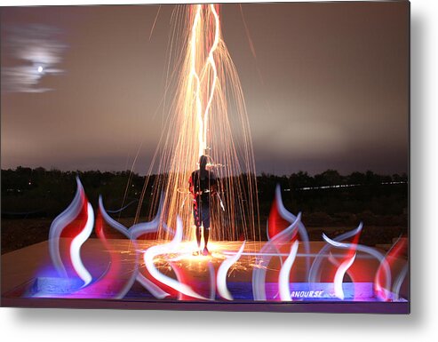Sparks Metal Print featuring the photograph Create Your Dreams by Andrew Nourse