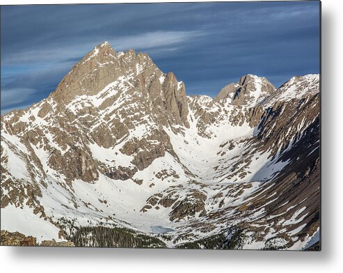 View Metal Print featuring the photograph Crestone View by Aaron Spong