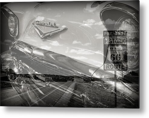Artist Metal Print featuring the photograph Cruisin Route 66 by Patricia Montgomery