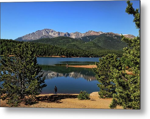 Crystal Creek Metal Print featuring the photograph Crystal Creek Reservoir 2 by Judy Vincent