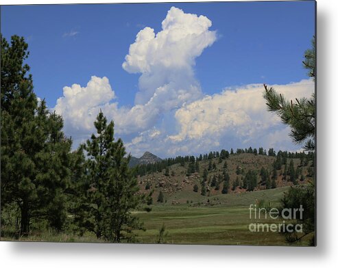 Landscape Metal Print featuring the photograph Crystal Peak Colorado by Jeanette French