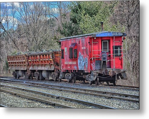 Connecticut Southern Railroad Metal Print featuring the photograph Csor 21226 by Mike Martin