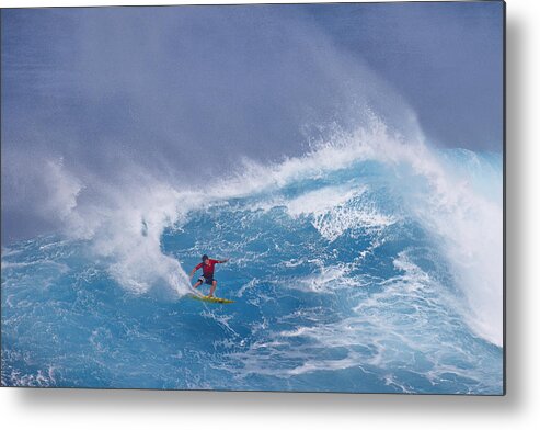 Waves Metal Print featuring the photograph Daredevil by Peter Stahl