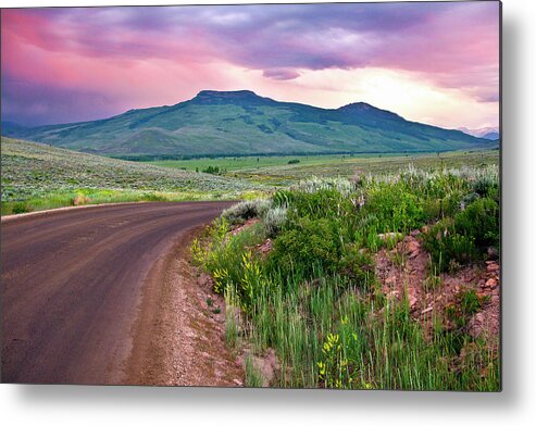 Colorado Metal Print featuring the photograph Dawn at Flattop Mountain by Marla Craven