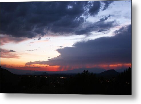 Sunset Metal Print featuring the photograph Day's End by Gary Kaylor