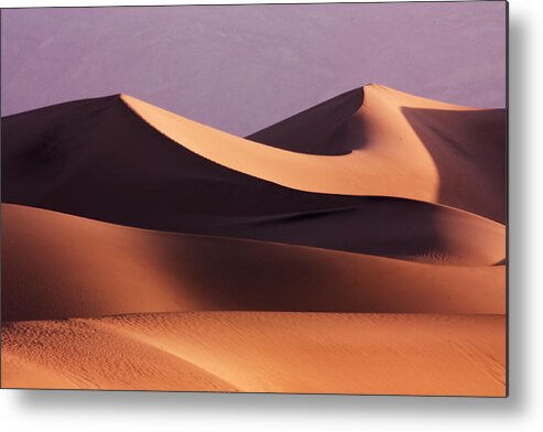 #faatoppicks Metal Print featuring the photograph Death Valley Dunes by Matt Trimble