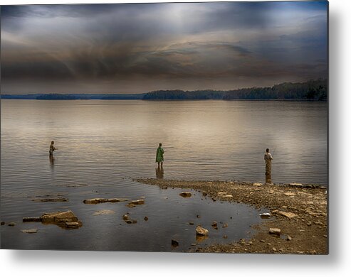 Dedicated Metal Print featuring the photograph Dedication by Steven Michael