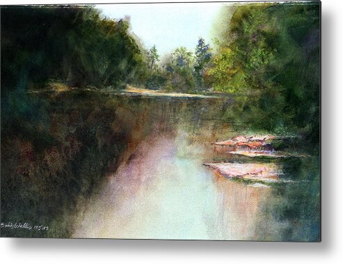 Rivers Metal Print featuring the painting Deep in Desota by Bobby Walters