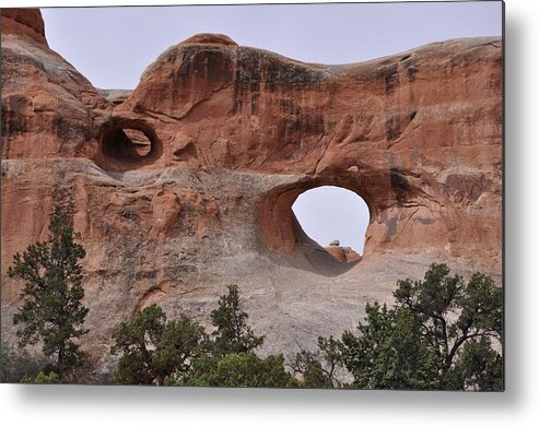 Arches National Park Metal Print featuring the photograph Devils Garden by Frank Madia