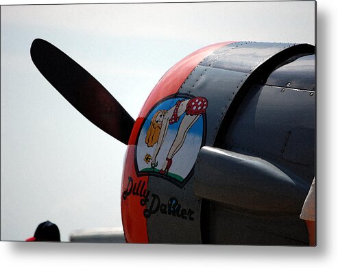 Propeller Metal Print featuring the photograph DillyDallier by Jame Hayes