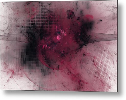 Fractal Metal Print featuring the digital art Do you know the Stars by Jeff Iverson