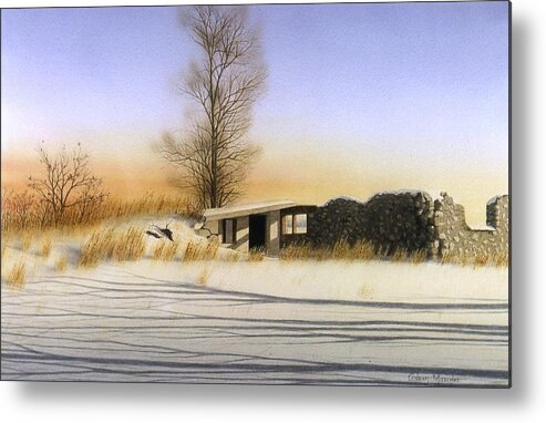 Rural Metal Print featuring the painting Do you remember. by Conrad Mieschke