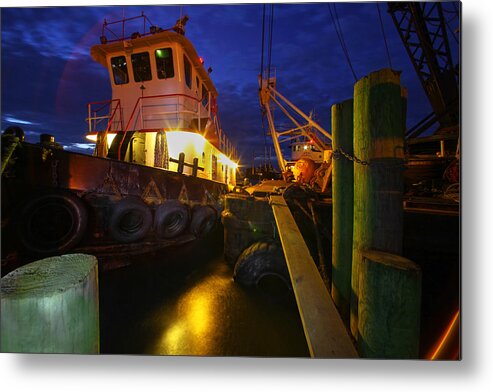 Dock Metal Print featuring the photograph Dock Side by Robert Och