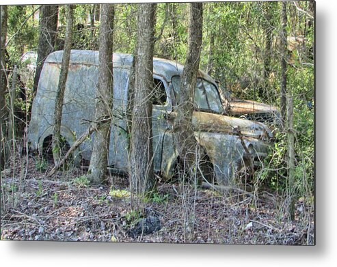 Victor Montgomery Metal Print featuring the photograph Dodge Delivery Van by Vic Montgomery