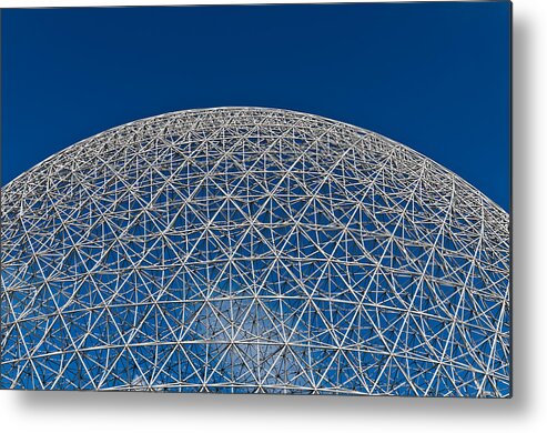 Abstract Metal Print featuring the photograph Dome by U Schade