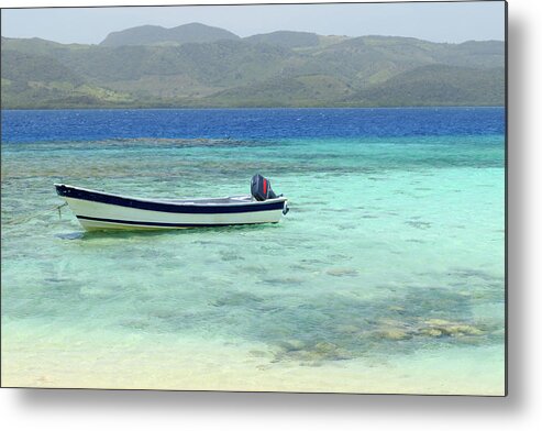 Background Metal Print featuring the photograph Dominican republic by Chris Smith