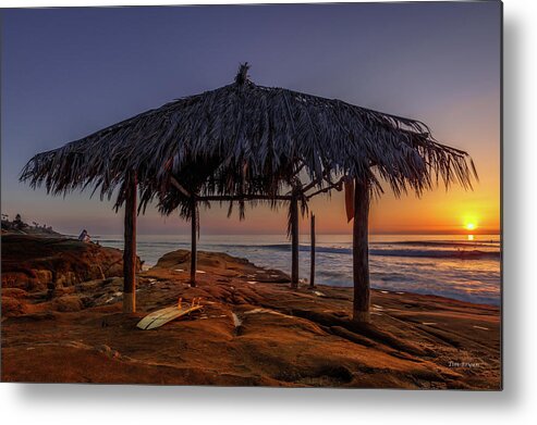  Metal Print featuring the photograph Done for the Day by Tim Bryan