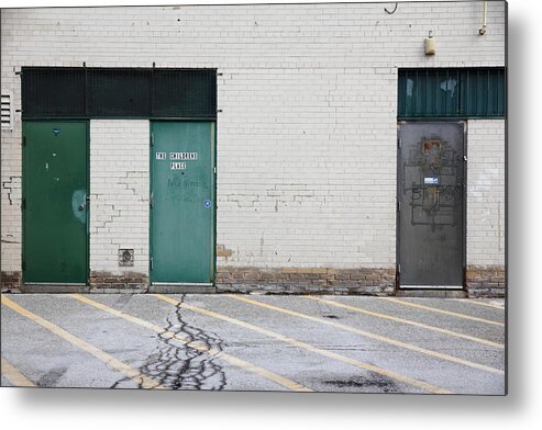 Door Metal Print featuring the photograph Doorway To Bad Parenting by Kreddible Trout