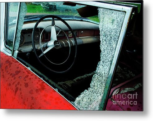 Antiques Metal Print featuring the photograph Down In The Dumps 13 by Bob Christopher