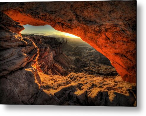Mesa Arch Metal Print featuring the photograph Dragon's Eye by Ryan Smith
