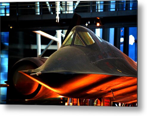 Sr-71 Metal Print featuring the photograph Dreams of Yesterday by Mitch Cat