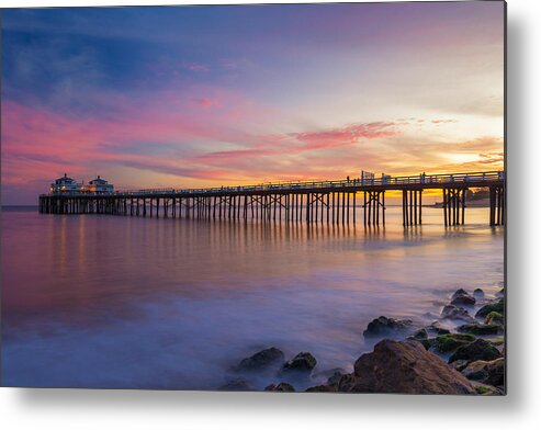 Piers Metal Print featuring the photograph Dreamscape by Tassanee Angiolillo