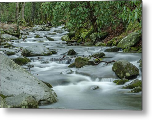 Abrams Metal Print featuring the photograph Dreamy Abrams Creek by Douglas Wielfaert