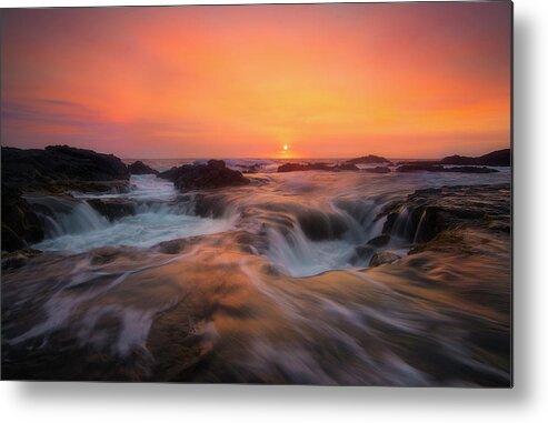  Metal Print featuring the photograph Dreamy Drains by Micah Roemmling