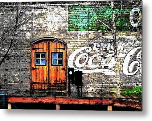 Greenville Metal Print featuring the photograph Drink Coca Cola by Gray Artus