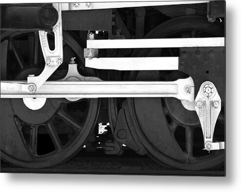 Drive Train Metal Print featuring the photograph Drive Train by Mike McGlothlen