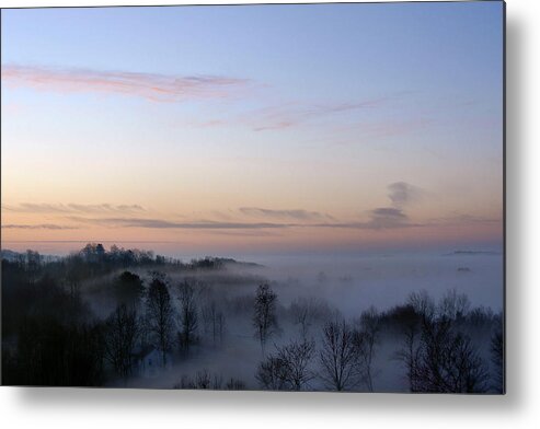 West Virginia Metal Print featuring the photograph Dry Ridge Morning by Robert Suits Jr