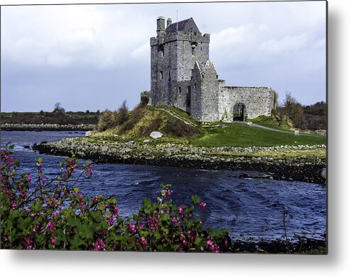 Original Metal Print featuring the photograph Dunguaire Castle by WAZgriffin Digital