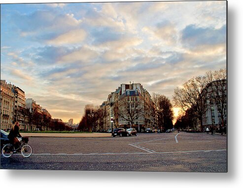 Cities Metal Print featuring the photograph Dusk by Milan Mirkovic