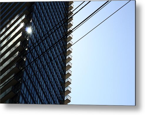 Urban Metal Print featuring the photograph Dynamic by Kreddible Trout