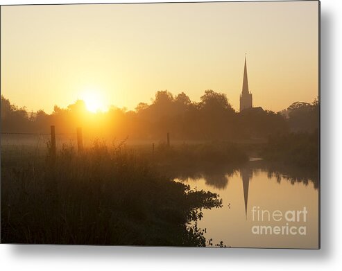 St John The Baptist Church Metal Print featuring the photograph Early Autumn by Tim Gainey