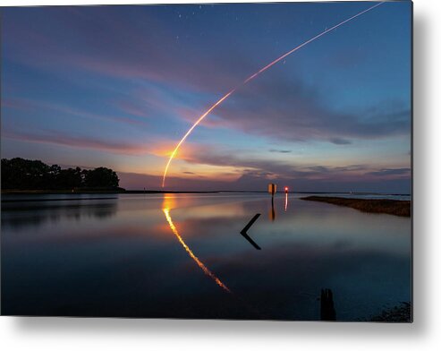 Photosbymch Metal Print featuring the photograph Early morning Launch by M C Hood