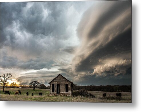 Severe Weather Metal Print featuring the photograph Eastern Oklahoma Beauty by Marcus Hustedde