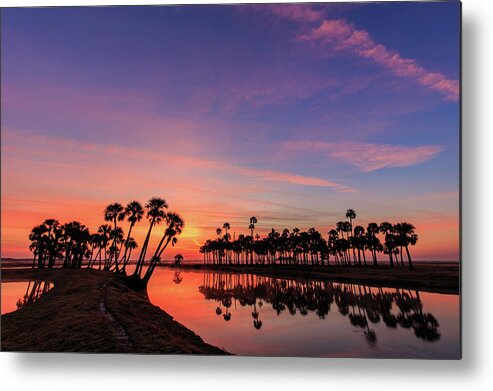 Florida Metal Print featuring the photograph Econ River Daybreak by Stefan Mazzola