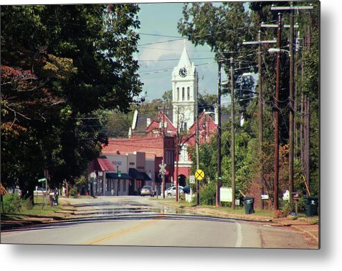 Ellaville Metal Print featuring the photograph Ellaville, GA - 2 by Jerry Battle