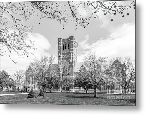 Elms College Metal Print featuring the photograph Elms College Berchmans Hall by University Icons